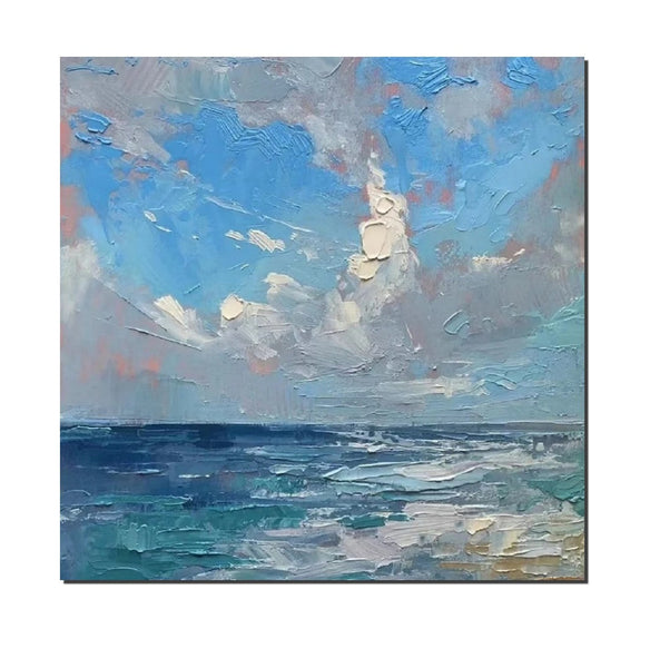 Abstract Landscape Canvas Painting for Living Room, Modern Wall Art Painting, Contemporary Abstract Artwork, Heavy Texture Paintings for Interior Design-artworkcanvas
