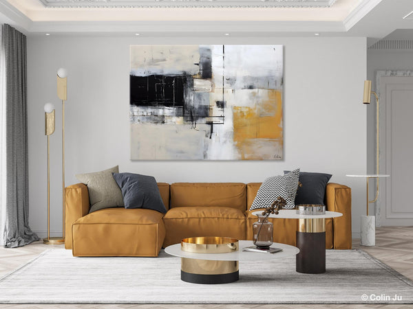 Modern Abstract Art Paintings, Extra Large Canvas Painting for Bedroom, Original Canvas Wall Art, Oversized Contemporary Acrylic Paintings-artworkcanvas