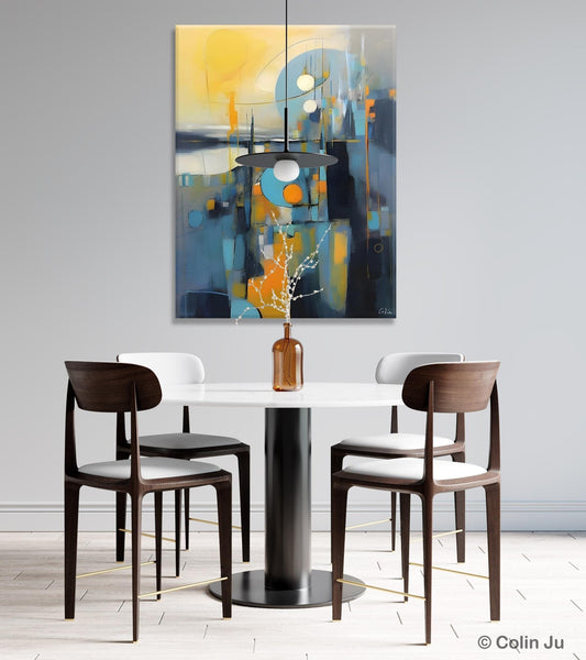 Extra Large Painting for Sale, Oversized Contemporary Acrylic Paintings, Extra Large Canvas Painting for Bedroom, Original Abstract Painting-artworkcanvas