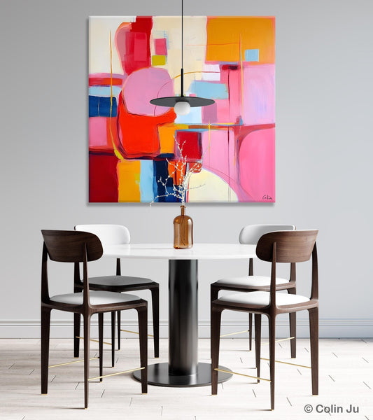 Ultra Modern Acrylic Paintings, Abstract Painting for Bedroom, Original Modern Wall Art Paintings, Oversized Contemporary Canvas Paintings-artworkcanvas