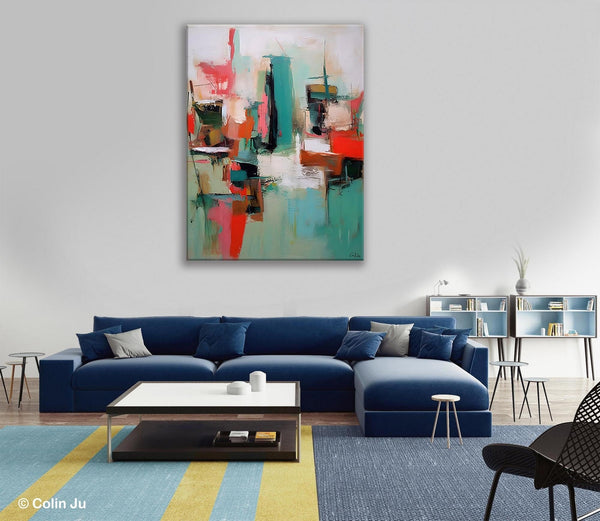 Extra Large Painting for Sale, Huge Contemporary Acrylic Paintings, Extra Large Canvas Paintings, Original Abstract Painting, Impasto Art-artworkcanvas