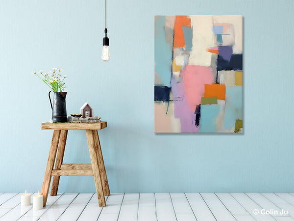 Modern Paintings, Large Contemporary Wall Art, Acrylic Painting on Canvas, Extra Large Paintings for Dining Room, Original Abstract Painting-artworkcanvas
