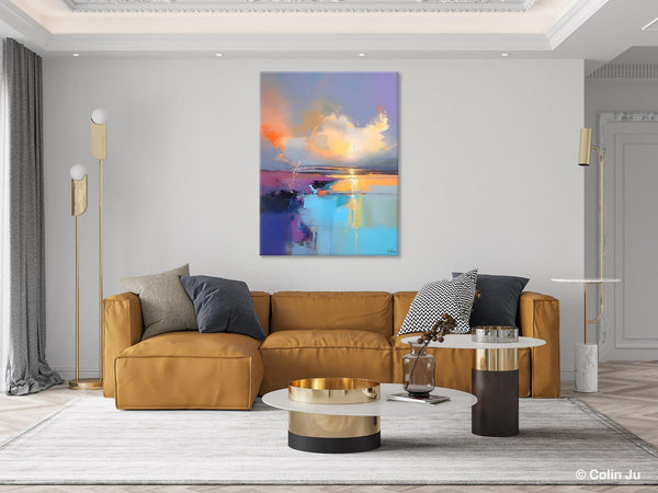 Original Landscape Paintings, Modern Paintings, Large Contemporary Wall Art, Acrylic Painting on Canvas, Extra Large Paintings for Bedroom