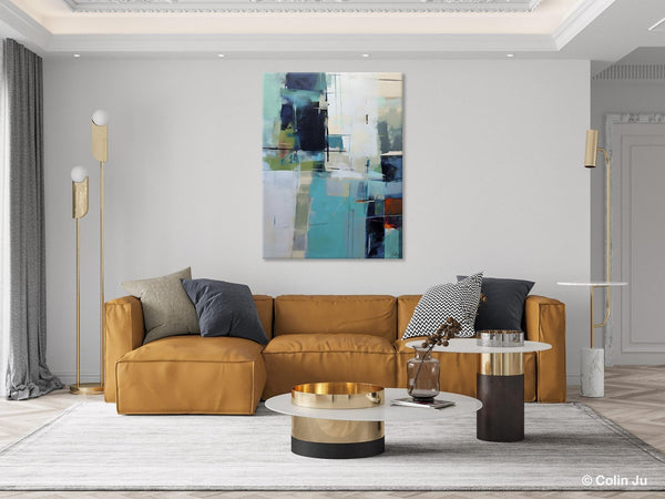 Large Contemporary Wall Art, Acrylic Painting on Canvas, Modern Paintings, Extra Large Paintings for Dining Room, Original Abstract Painting-artworkcanvas