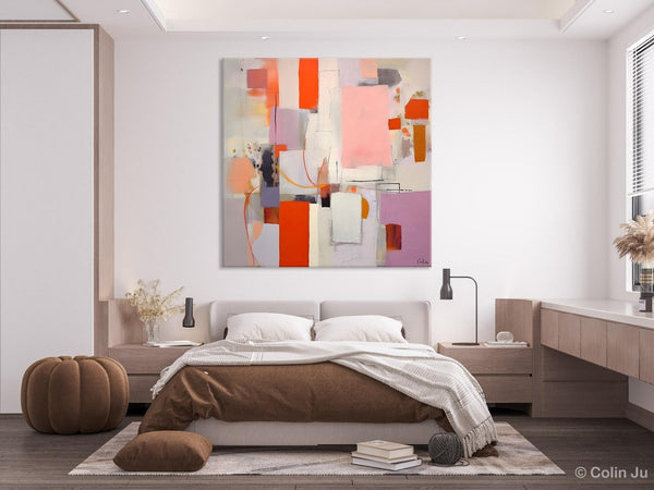 Original Abstract Wall Art, Modern Canvas Paintings, Large Abstract Painting for Bedroom, Modern Acrylic Artwork, Contemporary Canvas Art-artworkcanvas