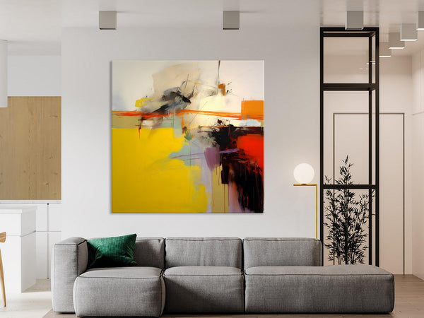 Modern Canvas Art Paintings, Contemporary Canvas Art, Original Modern Wall Art, Modern Acrylic Artwork, Large Abstract Paintings for Bedroom-artworkcanvas