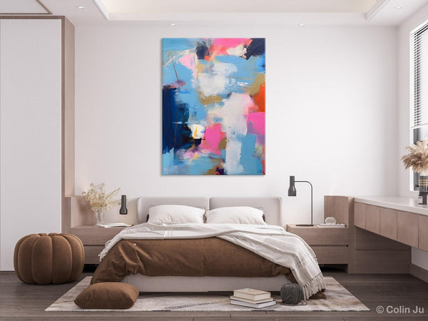 Oversized Modern Abstract Wall Paintings, Original Canvas Art, Contemporary Acrylic Painting on Canvas, Large Wall Art Painting for Bedroom-artworkcanvas