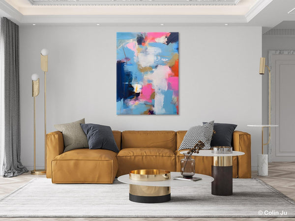 Oversized Modern Abstract Wall Paintings, Original Canvas Art, Contemporary Acrylic Painting on Canvas, Large Wall Art Painting for Bedroom-artworkcanvas