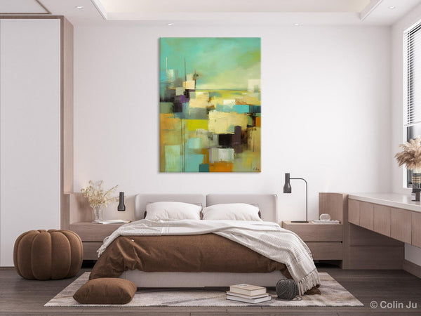 Original Canvas Art, Contemporary Acrylic Painting on Canvas, Large Wall Art Painting for Bedroom, Oversized Modern Abstract Wall Paintings-artworkcanvas