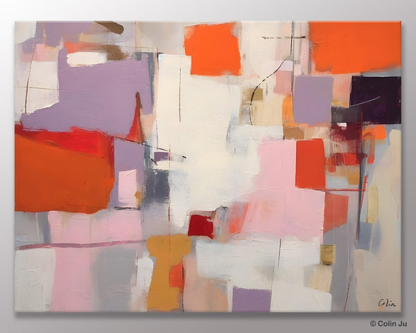 Acrylic Paintings on Canvas, Large Original Abstract Art, Contemporary Acrylic Painting on Canvas, Oversized Modern Abstract Wall Paintings-artworkcanvas