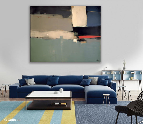 Contemporary Acrylic Paintings, Extra Large Abstract Painting for Living Room, Large Original Abstract Wall Art, Abstract Painting on Canvas-artworkcanvas