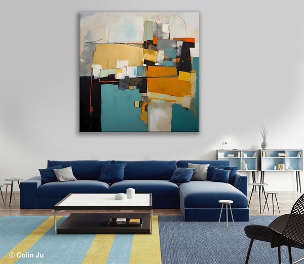 Contemporary Canvas Art for Living Room, Modern Acrylic Paintings, Original Modern Paintings, Extra Large Abstract Paintings on Canvas-artworkcanvas