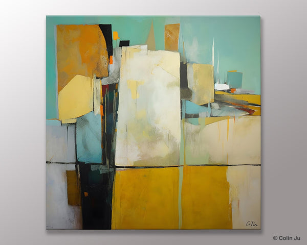 Modern Canvas Paintings, Contemporary Canvas Art, Original Modern Wall Art, Modern Acrylic Artwork, Large Abstract Painting for Bedroom-artworkcanvas