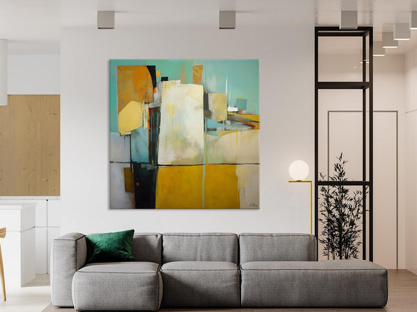 Modern Canvas Paintings, Contemporary Canvas Art, Original Modern Wall Art, Modern Acrylic Artwork, Large Abstract Painting for Bedroom-artworkcanvas