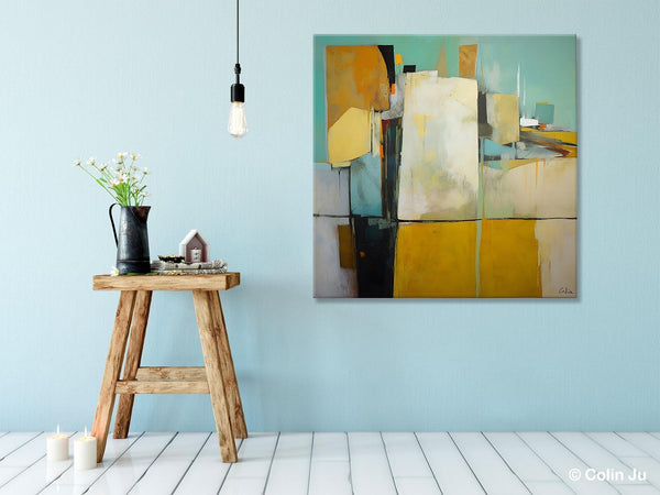 Modern Canvas Paintings, Contemporary Canvas Art, Original Modern Wall Art, Modern Acrylic Artwork, Large Abstract Painting for Bedroom-artworkcanvas