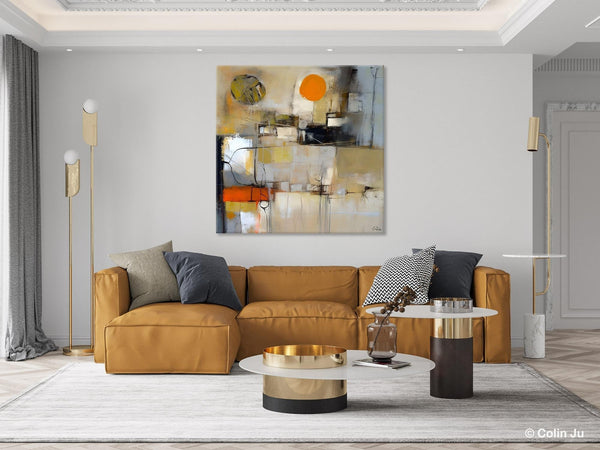 Large Abstract Art for Bedroom, Simple Modern Acrylic Art, Modern Original Abstract Art, Canvas Paintings for Sale, Contemporary Canvas Art-artworkcanvas