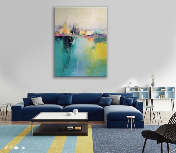 Large Wall Art Painting for Dining Room, Oversized Abstract Art Paintings,Original Canvas Artwork, Contemporary Acrylic Painting on Canvas-artworkcanvas