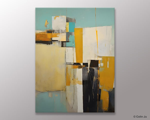 Large Modern Canvas Wall Art Paintings, Large Wall Art Paintings for Bedroom, Original Abstract Art, Hand Painted Acrylic Painting on Canvas-artworkcanvas