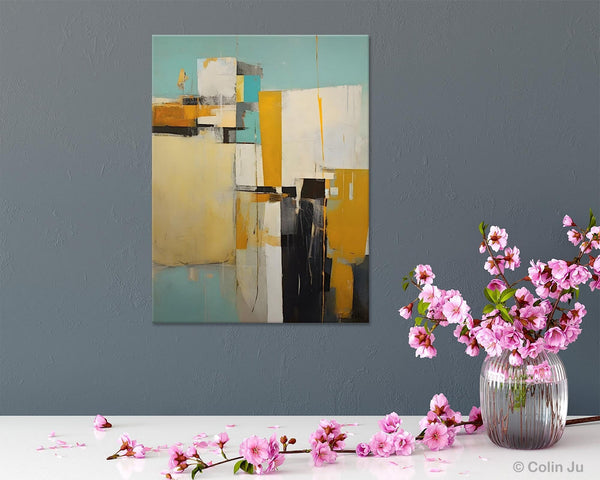 Large Modern Canvas Wall Art Paintings, Large Wall Art Paintings for Bedroom, Original Abstract Art, Hand Painted Acrylic Painting on Canvas-artworkcanvas