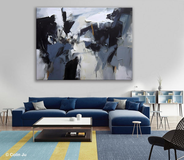 Simple Canvas Art, Contemporary Painting on Canvas, Extra Large Wall Art Paintings, Original Canvas Art for sale, Simple Abstract Paintings-artworkcanvas