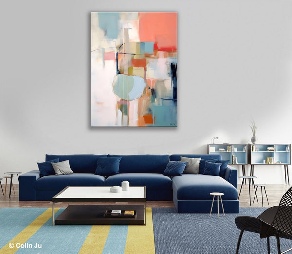 Large Modern Paintings, Original Abstract Canvas Art, Large Wall Painting for Bedroom, Hand Painted Canvas Art, Acrylic Painting on Canvas-artworkcanvas