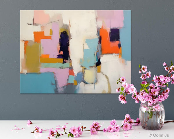 Oversized Abstract Wall Art Paintings, Large Wall Painting for Living Room, Contemporary Abstract Paintings on Canvas, Original Abstract Art-artworkcanvas