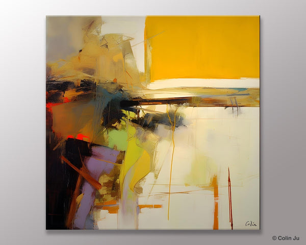 Large Abstract Art for Bedroom, Modern Acrylic Art, Modern Original Abstract Art, Simple Canvas Paintings for Sale, Contemporary Canvas Art-artworkcanvas