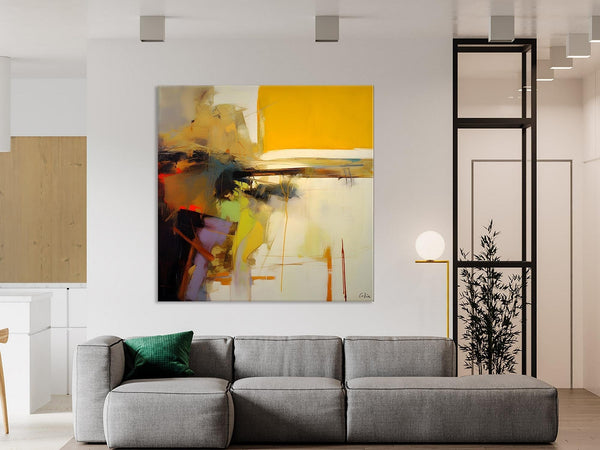 Large Abstract Art for Bedroom, Modern Acrylic Art, Modern Original Abstract Art, Simple Canvas Paintings for Sale, Contemporary Canvas Art-artworkcanvas