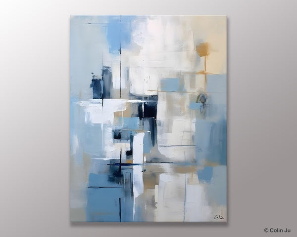 Hand Painted Acrylic Painting on Canvas, Large Modern Canvas Art, Original Abstract Art Paintings, Large Wall Art Painting for Dining Room-artworkcanvas