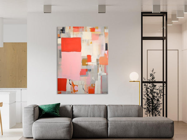 Original Wall Art Paintings, Large Paintings for Sale, Large Modern Canvas Art for Bedroom, Hand Painted Canvas Art, Acrylic Art on Canvas-artworkcanvas