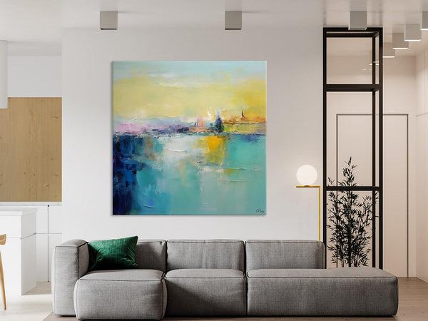 Modern Canvas Paintings, Contemporary Canvas Art, Original Modern Wall Art, Modern Acrylic Artwork, Large Abstract Painting for Bedroom-artworkcanvas
