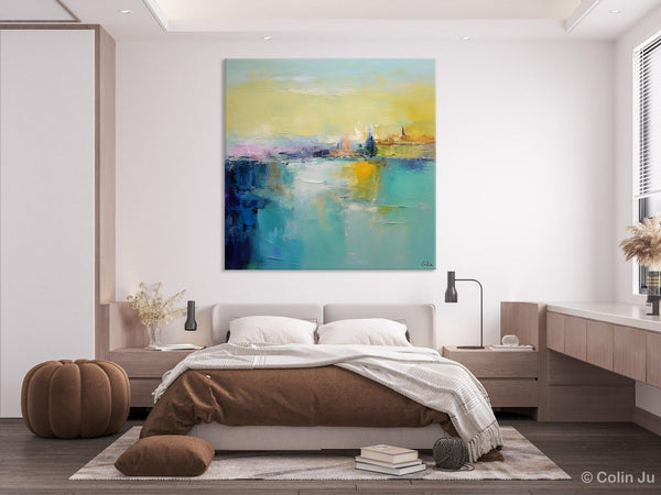 Modern Canvas Paintings, Contemporary Canvas Art, Original Modern Wall Art, Modern Acrylic Artwork, Large Abstract Painting for Bedroom-artworkcanvas