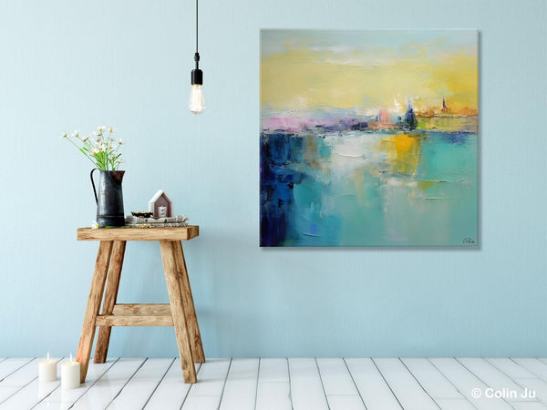 Modern Canvas Paintings, Contemporary Canvas Art, Original Modern Wall Art, Modern Acrylic Artwork, Large Abstract Painting for Bedroom-artworkcanvas