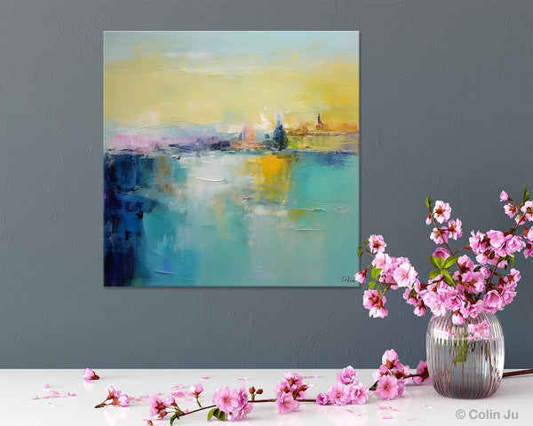 Modern Canvas Paintings, Contemporary Canvas Art, Original Modern Wall Art, Modern Acrylic Artwork, Large Abstract Painting for Bedroom-artworkcanvas