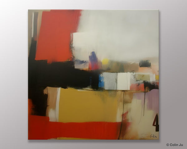 Modern Original Abstract Art, Canvas Paintings for Sale, Large Wall Art for Bedroom, Geometric Modern Acrylic Art, Contemporary Canvas Art-artworkcanvas