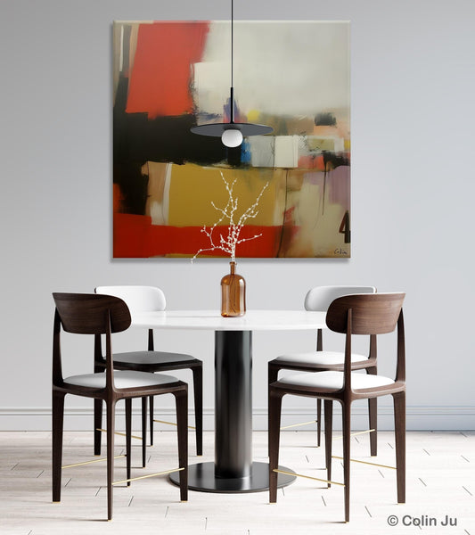 Modern Original Abstract Art, Canvas Paintings for Sale, Large Wall Art for Bedroom, Geometric Modern Acrylic Art, Contemporary Canvas Art-artworkcanvas