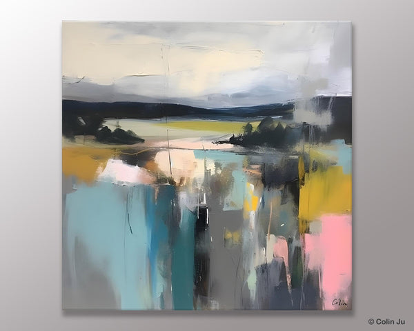 Contemporary Canvas Art, Original Modern Wall Art, Modern Acrylic Artwork, Modern Canvas Paintings, Large Abstract Painting for Bedroom-artworkcanvas