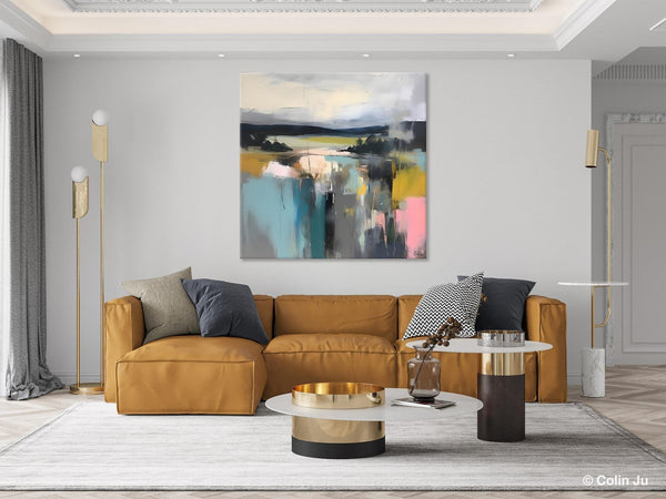 Contemporary Canvas Art, Original Modern Wall Art, Modern Acrylic Artwork, Modern Canvas Paintings, Large Abstract Painting for Bedroom-artworkcanvas