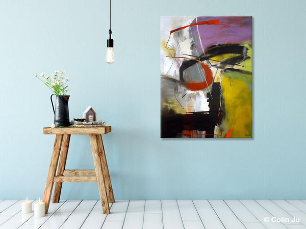 Large Original Artwork, Contemporary Acrylic Painting on Canvas, Large Wall Art Paintings for Living Room, Modern Canvas Art Paintings-artworkcanvas