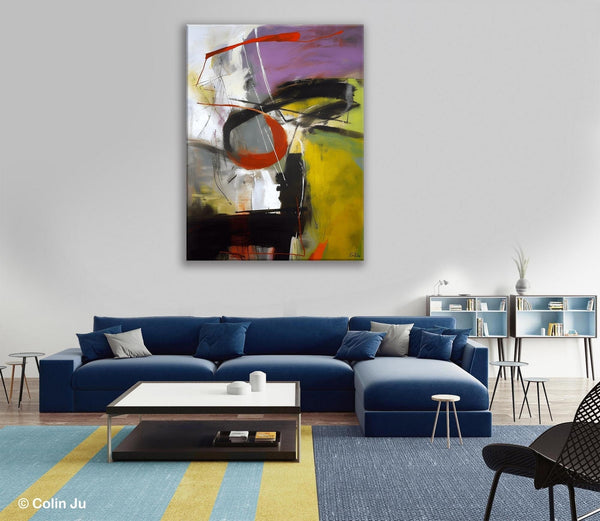 Large Original Artwork, Contemporary Acrylic Painting on Canvas, Large Wall Art Paintings for Living Room, Modern Canvas Art Paintings-artworkcanvas