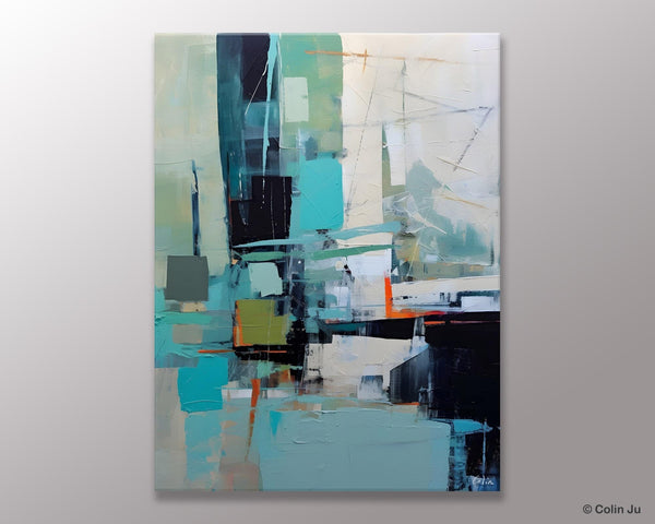 Original Abstract Art, Large Wall Art Painting for Dining Room, Large Modern Canvas Wall Paintings, Hand Painted Acrylic Painting on Canvas-artworkcanvas