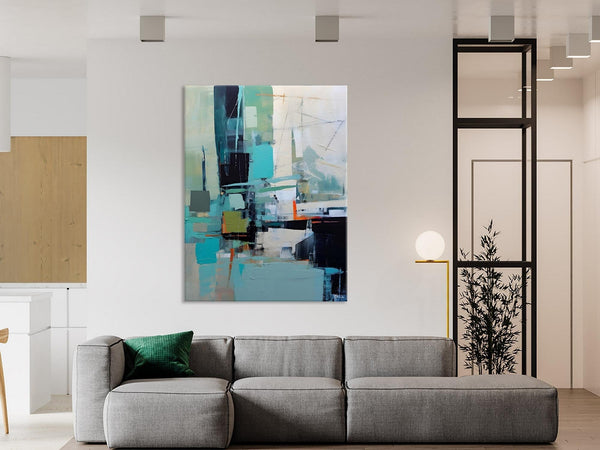 Original Abstract Art, Large Wall Art Painting for Dining Room, Large Modern Canvas Wall Paintings, Hand Painted Acrylic Painting on Canvas-artworkcanvas