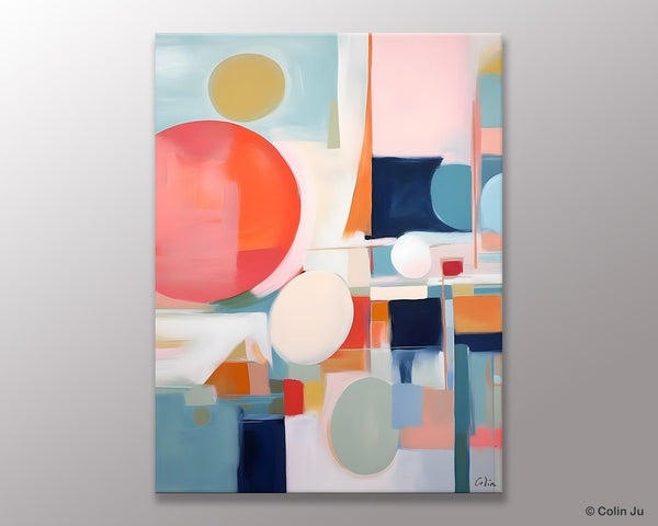 Large Contemporary Wall Art, Acrylic Painting on Canvas, Extra Large Paintings for Dining Room, Modern Paintings, Original Abstract Painting-artworkcanvas