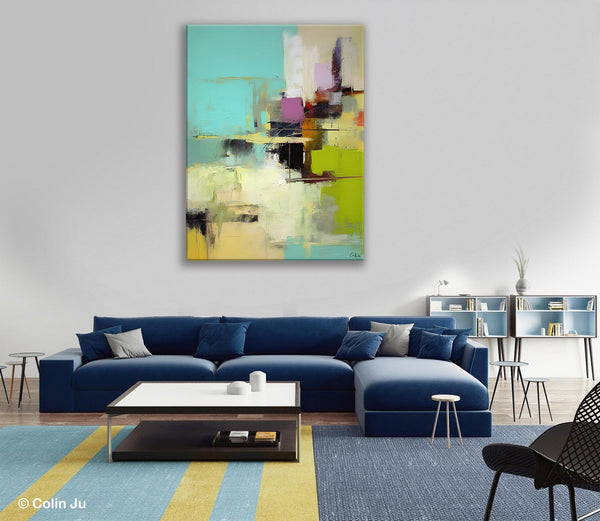 Contemporary Wall Art Paintings, Extra Large Original Art, Abstract Landscape Artwork, Landscape Painting on Canvas, Hand Painted Canvas Art-artworkcanvas