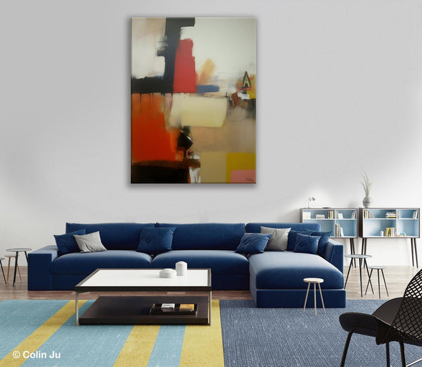 Large Contemporary Wall Art, Abstract Wall Paintings, Extra Large Paintings for Bedroom, Hand Painted Canvas Art, Original Modern Painting-artworkcanvas