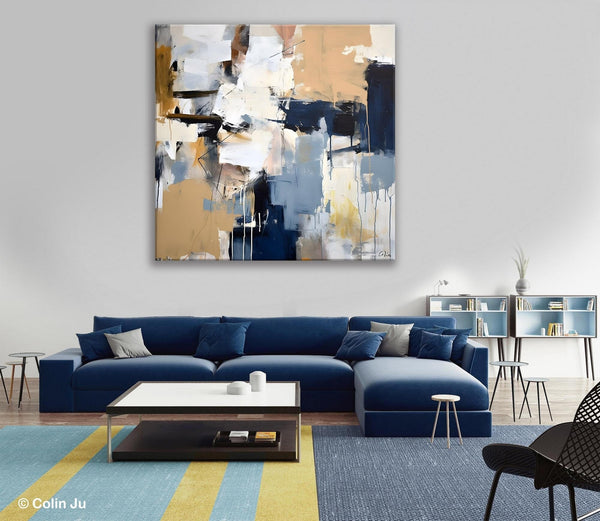 Large Wall Art for Bedroom, Abstract Modern Acrylic Art, Canvas Paintings for Sale, Modern Original Abstract Art, Contemporary Canvas Art-artworkcanvas