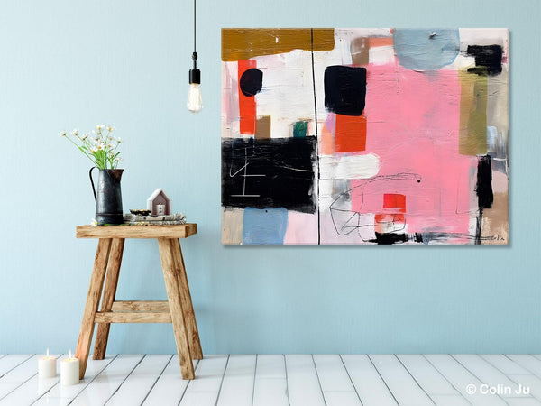 Modern Wall Art Ideas for Bedroom, Large Canvas Paintings, Original Abstract Art, Hand Painted Canvas Art, Contemporary Acrylic Paintings-artworkcanvas