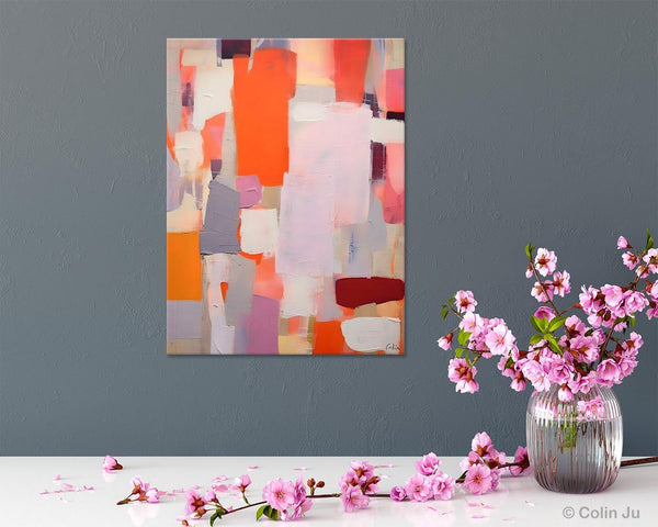 Abstract Wall Paintings, Heavy Texture Canvas Art, Large Contemporary Wall Art, Extra Large Paintings for Bedroom, Original Modern Painting-artworkcanvas