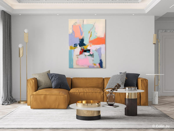 Original Artowrk, Abstract Wall Paintings, Hand Painted Canvas Art, Extra Large Paintings for Dining Room, Contemporary Wall Art Paintings-artworkcanvas