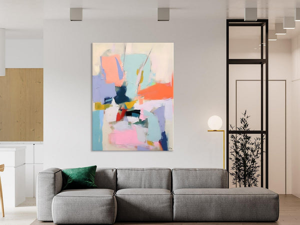 Original Artowrk, Abstract Wall Paintings, Hand Painted Canvas Art, Extra Large Paintings for Dining Room, Contemporary Wall Art Paintings-artworkcanvas